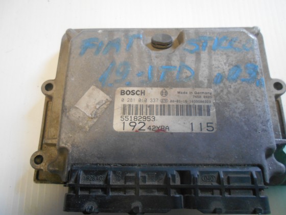 Centralina Motor Bosch Fiat Stilo 1.9JTD 2003